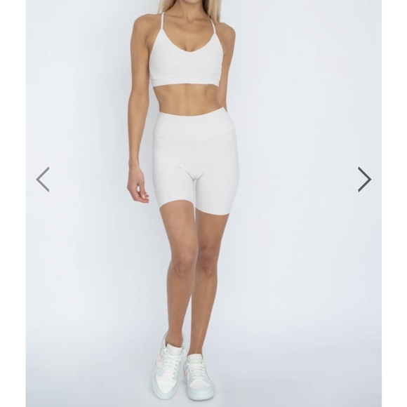 BNWOT Skatie Cece Bike Shorts Vanilla - Picture 4 of 8